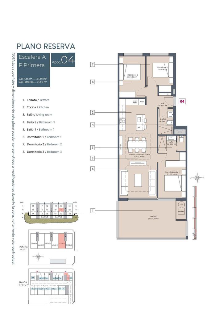 Apartment in Ciudad Quesada, 81 m², 290,000 €, photo 8, listing 73016416