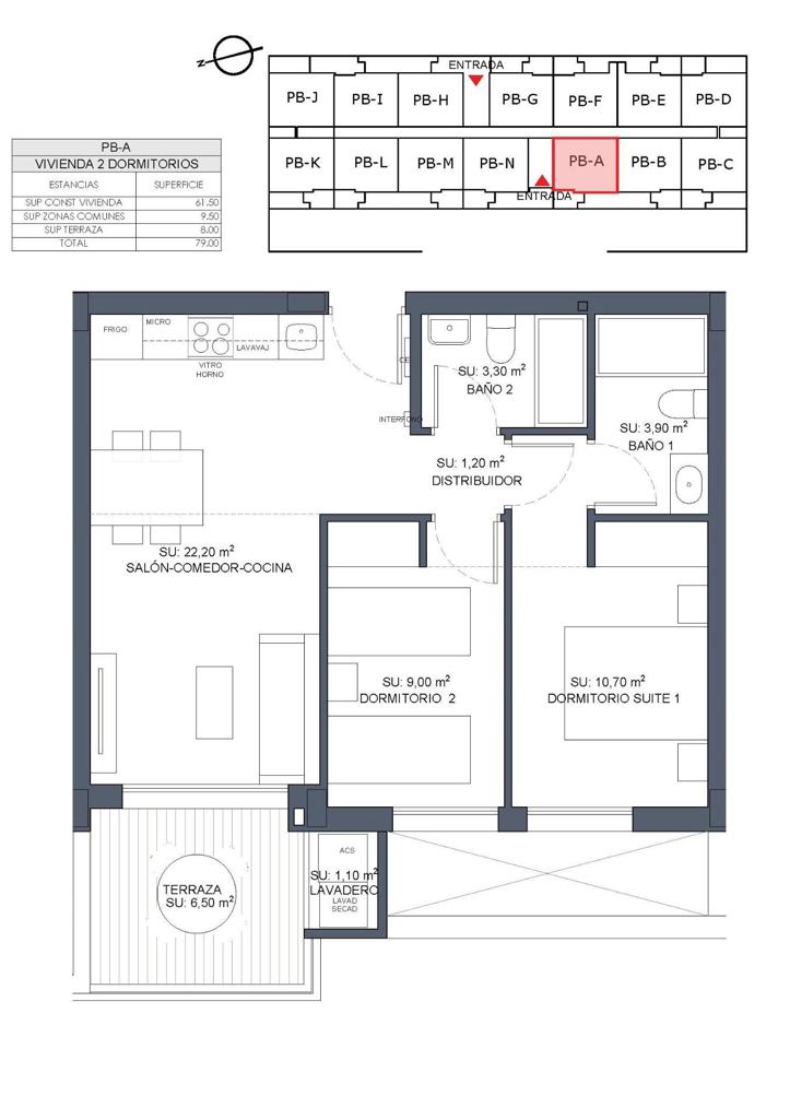 Apartment in Ciudad Quesada, 61 m², 253,000 €, photo 7, listing 40607536