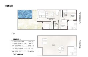 Apartment in Pilar de la Horadada, 82 m²