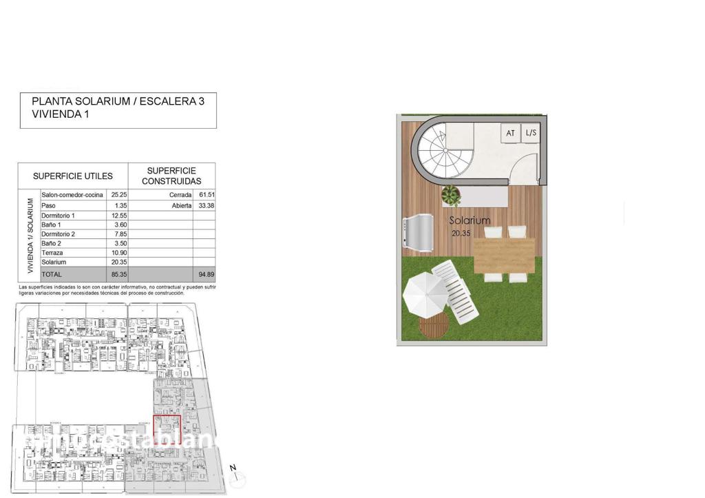 Apartment in Santa Pola, 94 m², 310,000 €, photo 8, listing 10127536