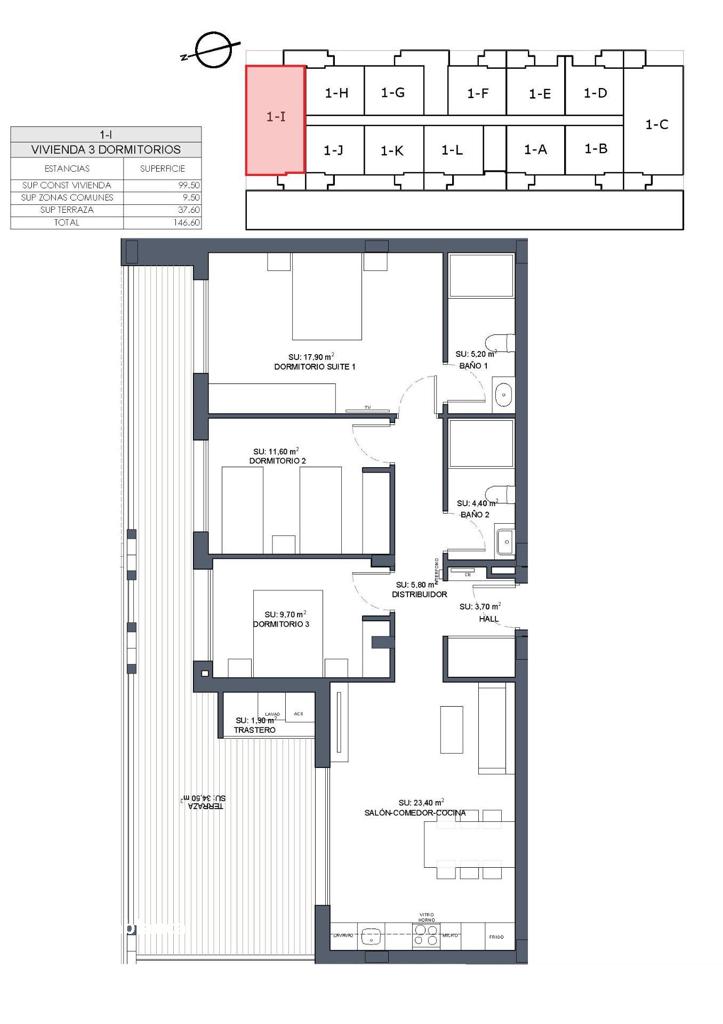 Apartment in Ciudad Quesada, 91 m², 354,000 €, photo 7, listing 56607536