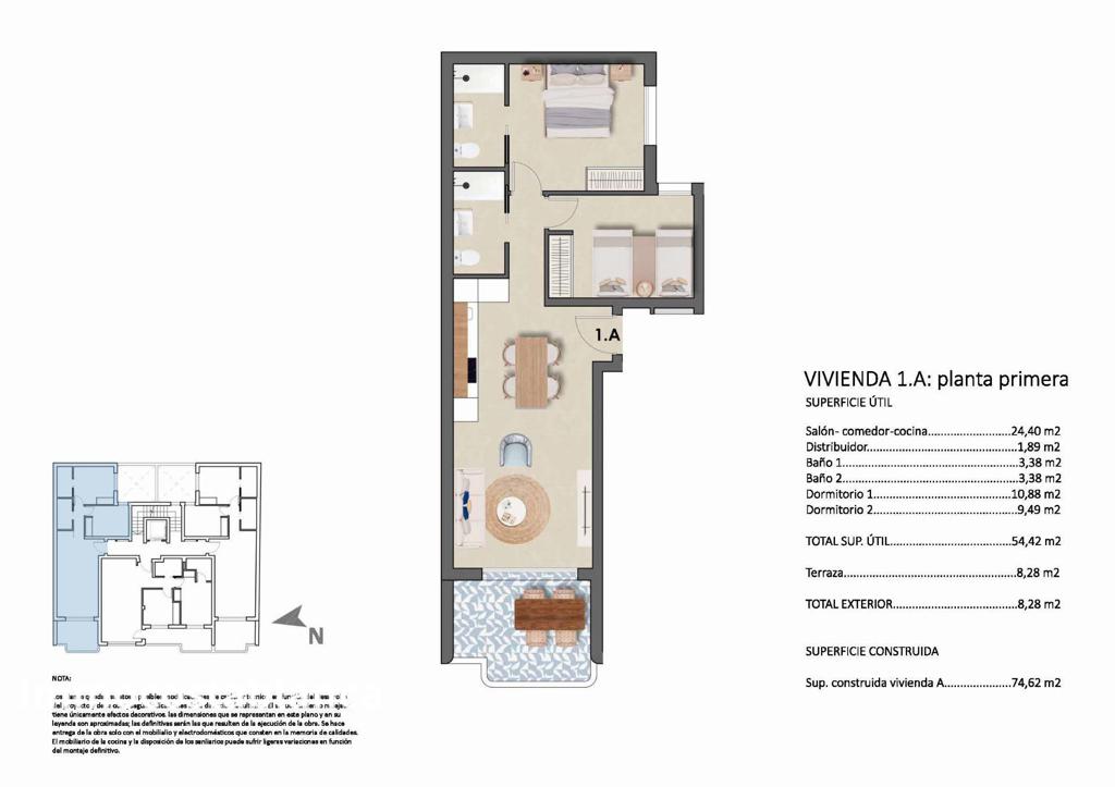 Apartment in Pilar de la Horadada, 74 m², 296,000 €, photo 7, listing 62703536