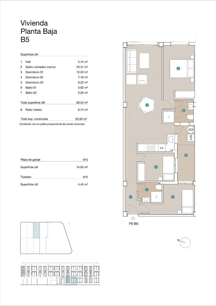 Apartment in Jacarilla, 79 m², 158,000 €, photo 5, listing 22927536