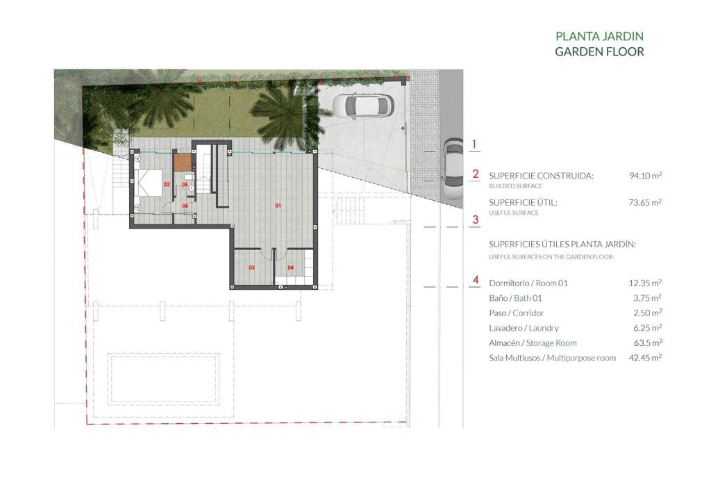 Villa in Los Balcones, 500 m², 1,100,000 €, photo 10, listing 76453696