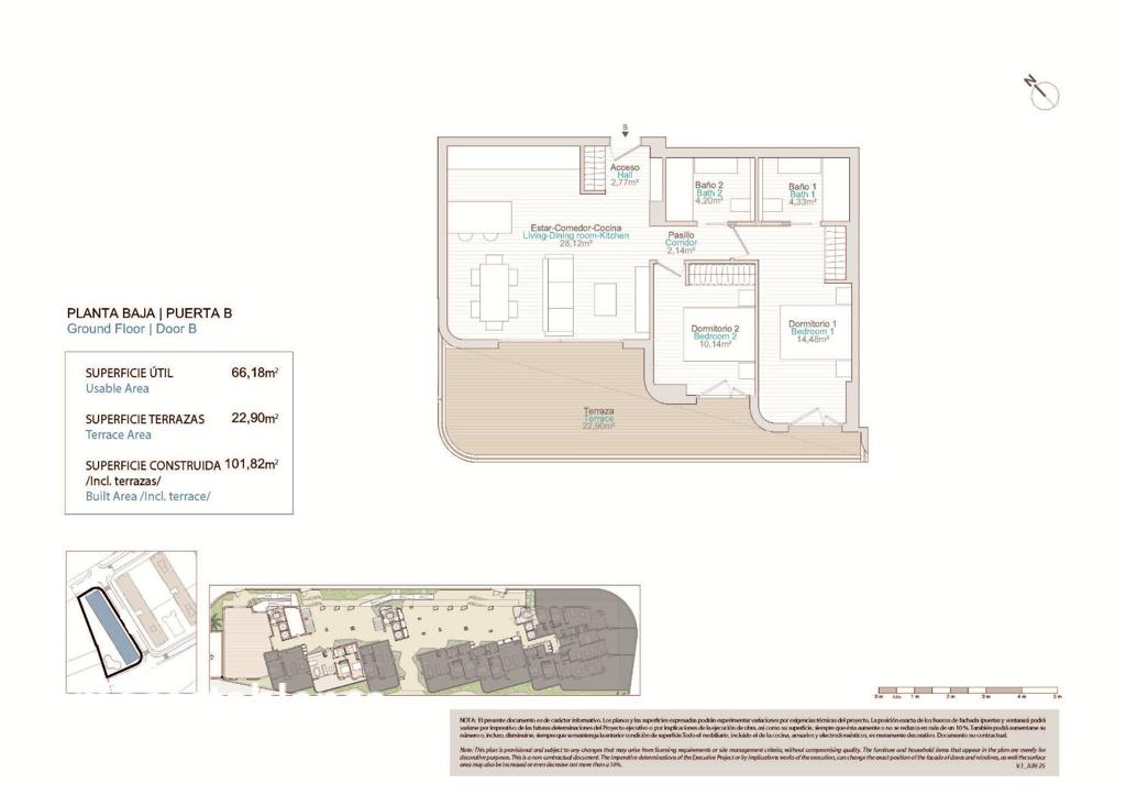 Apartment in Villajoyosa, 101 m², 338,000 €, photo 6, listing 24847536