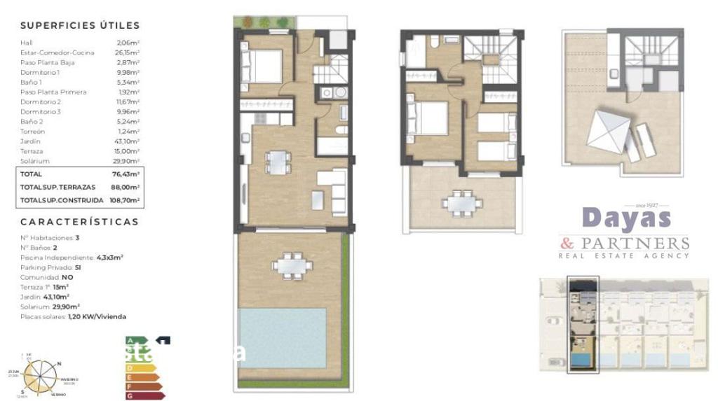 Townhome in Torrevieja, 145 m², 316,000 €, photo 4, listing 26655456