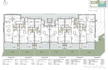 Apartment in Pilar de la Horadada, 90 m²