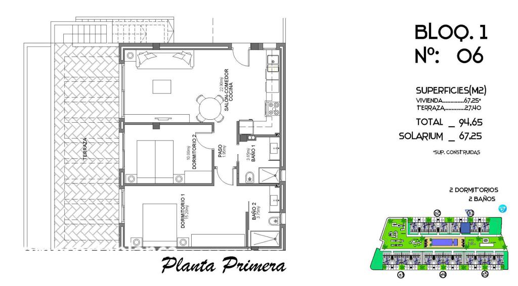 Detached house in Algorfa, 67 m², 302,000 €, photo 2, listing 22039536