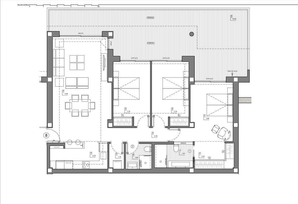 Apartment in Denia, 239 m², 515,000 €, photo 9, listing 8681856
