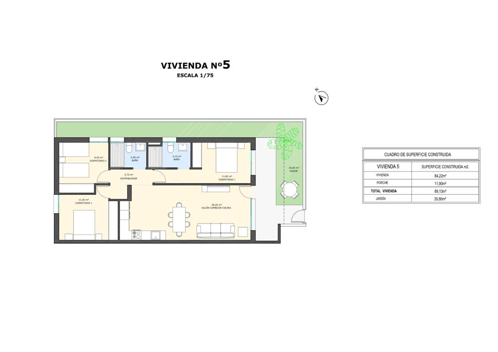 Apartment in Pilar de la Horadada, 96 m², 290,000 €, photo 10, listing 40554816