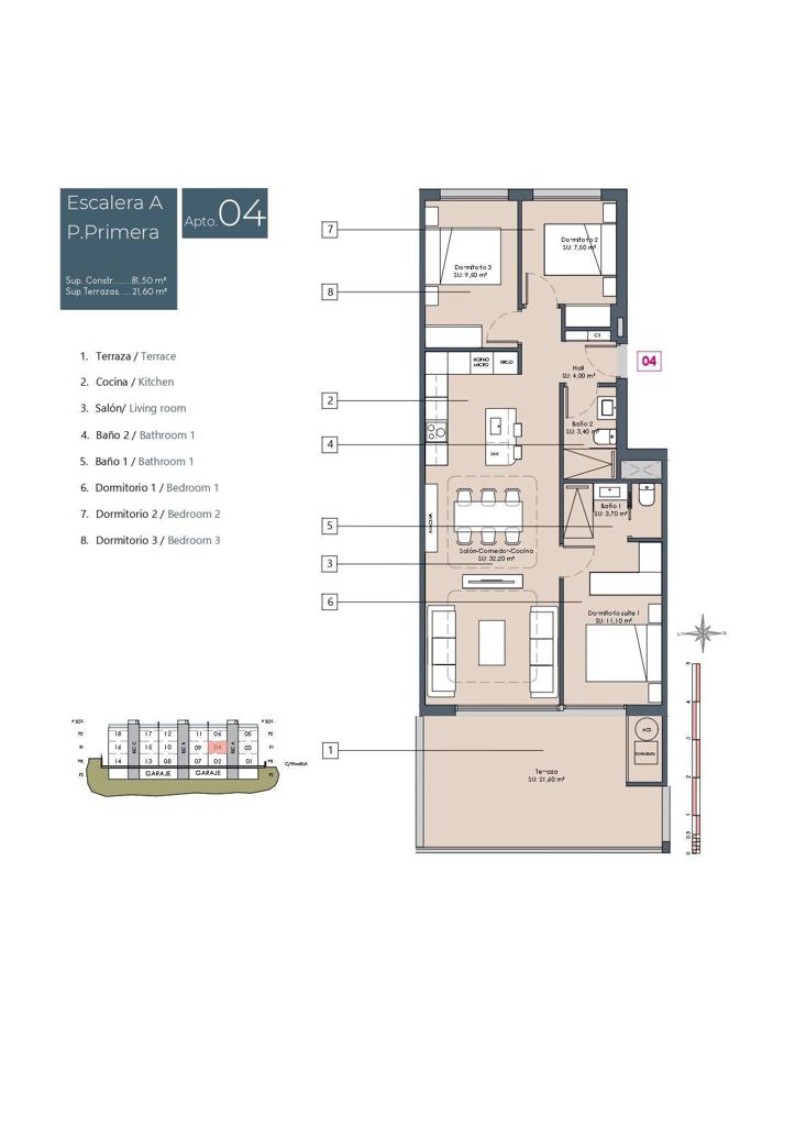 Apartment in Benijofar, 103 m², 290,000 €, photo 9, listing 42928416