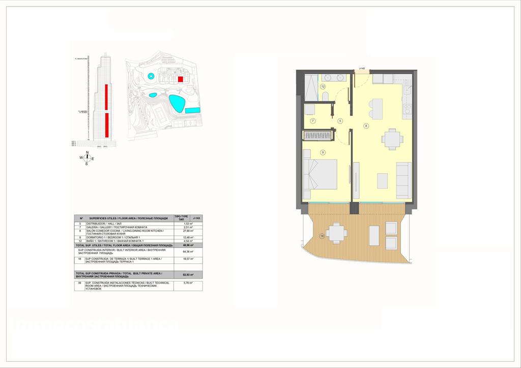 Apartment in Benidorm, 64 m², 622,000 €, photo 10, listing 40747616