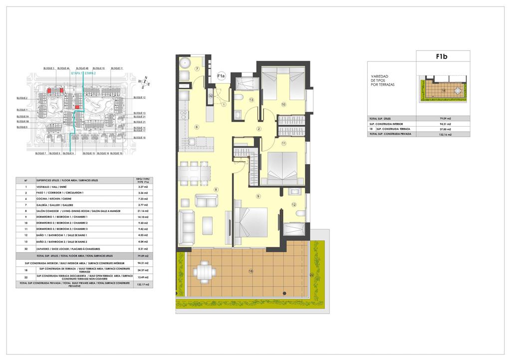 Apartment in Torrevieja, 132 m², 387,000 €, photo 8, listing 52356416