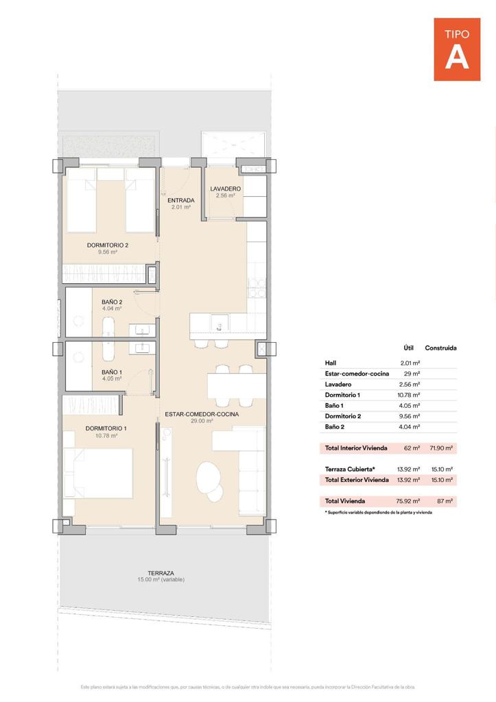 Apartment in La Nucia, 87 m², 368,000 €, photo 6, listing 26039536