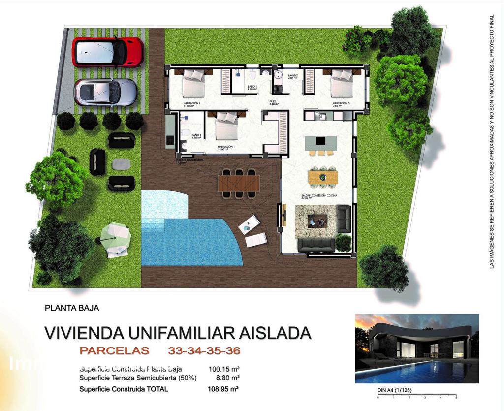 Villa in Los Montesinos, 108 m², 499,000 €, photo 5, listing 17727536
