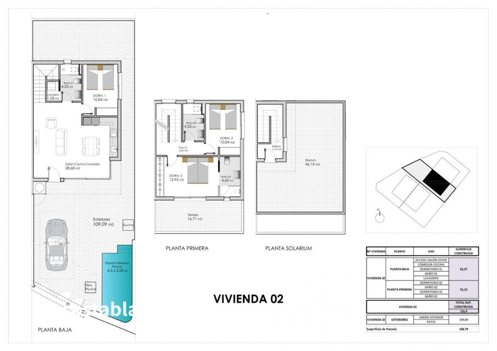 Villa in Pilar de la Horadada, 116 m², 425,000 €, photo 1, listing 45167536