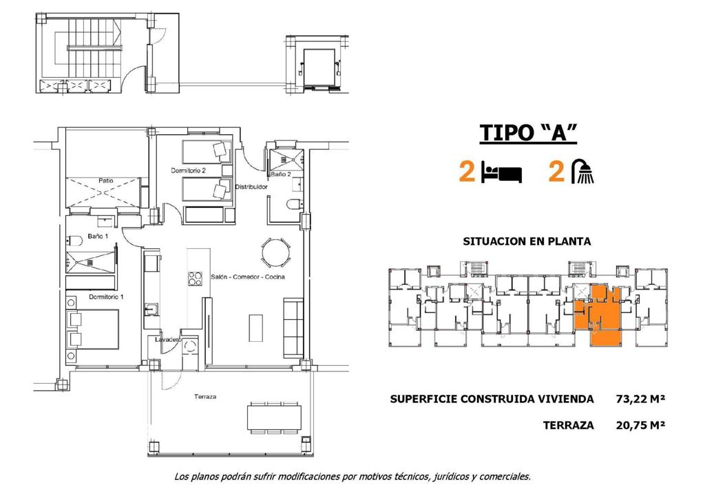 Apartment in San Miguel de Salinas, 124 m², 266,000 €, photo 10, listing 63815536