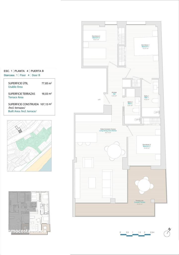 Apartment in Villajoyosa, 77 m², 575,000 €, photo 2, listing 42847536