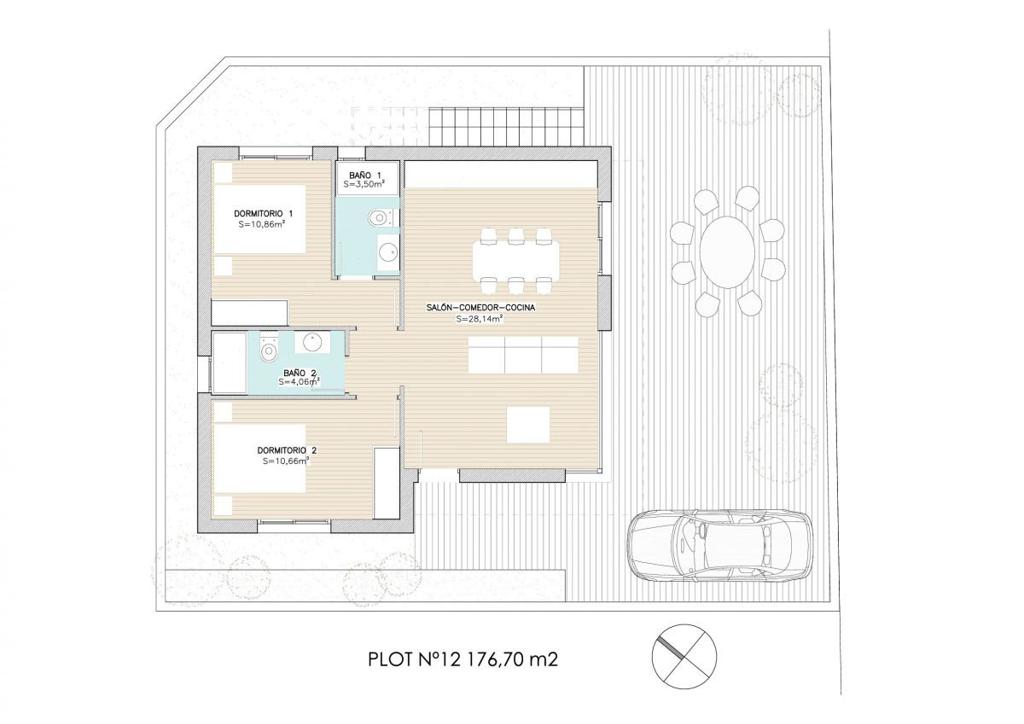 3 room villa in Rojales, 75 m², 210,000 €, photo 7, listing 67465448