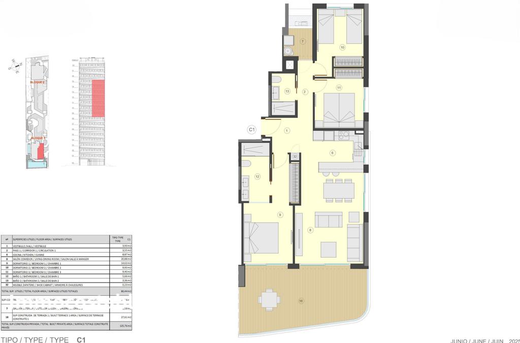 Apartment in Calpe, 125 m², 1,014,000 €, photo 9, listing 56477936