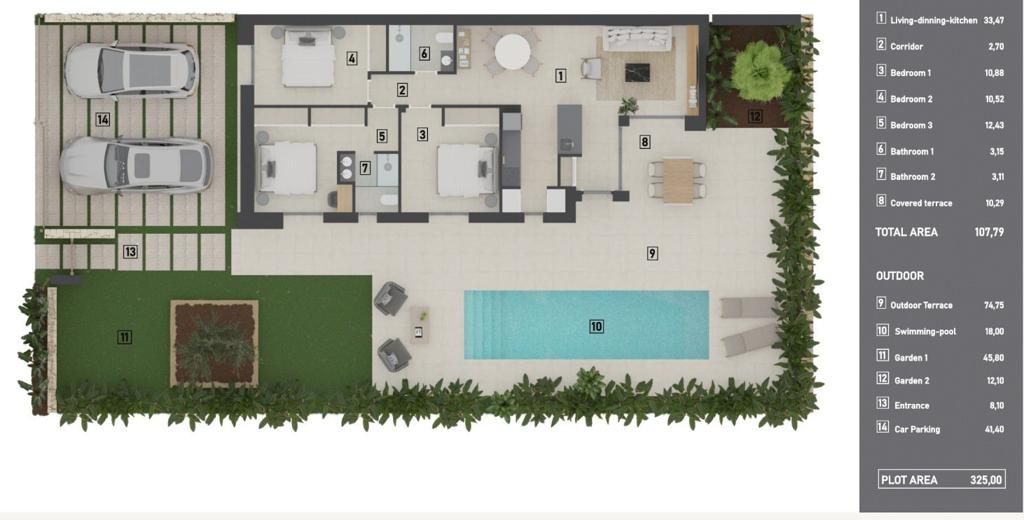 Detached house in Finestrat, 107 m², 495,000 €, photo 6, listing 57916256