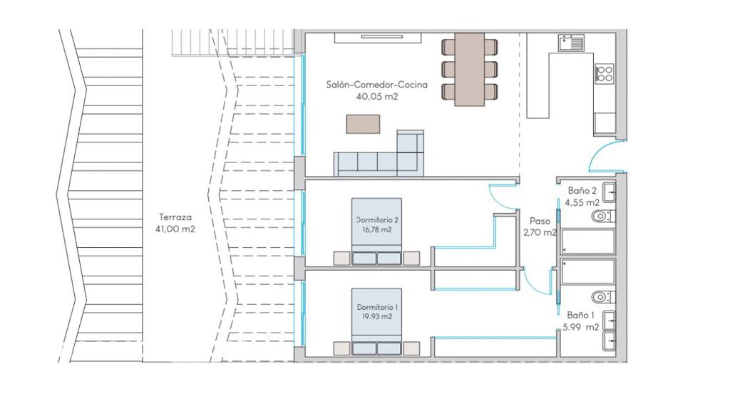 Townhome in Finestrat, 221 m², 442,000 €, photo 4, listing 7516256