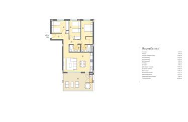 Apartment in Mutxamel, 107 m²