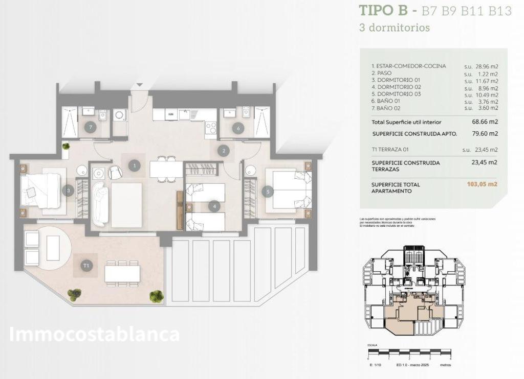 Apartment in Calpe, 80 m², 670,000 €, photo 1, listing 56223536