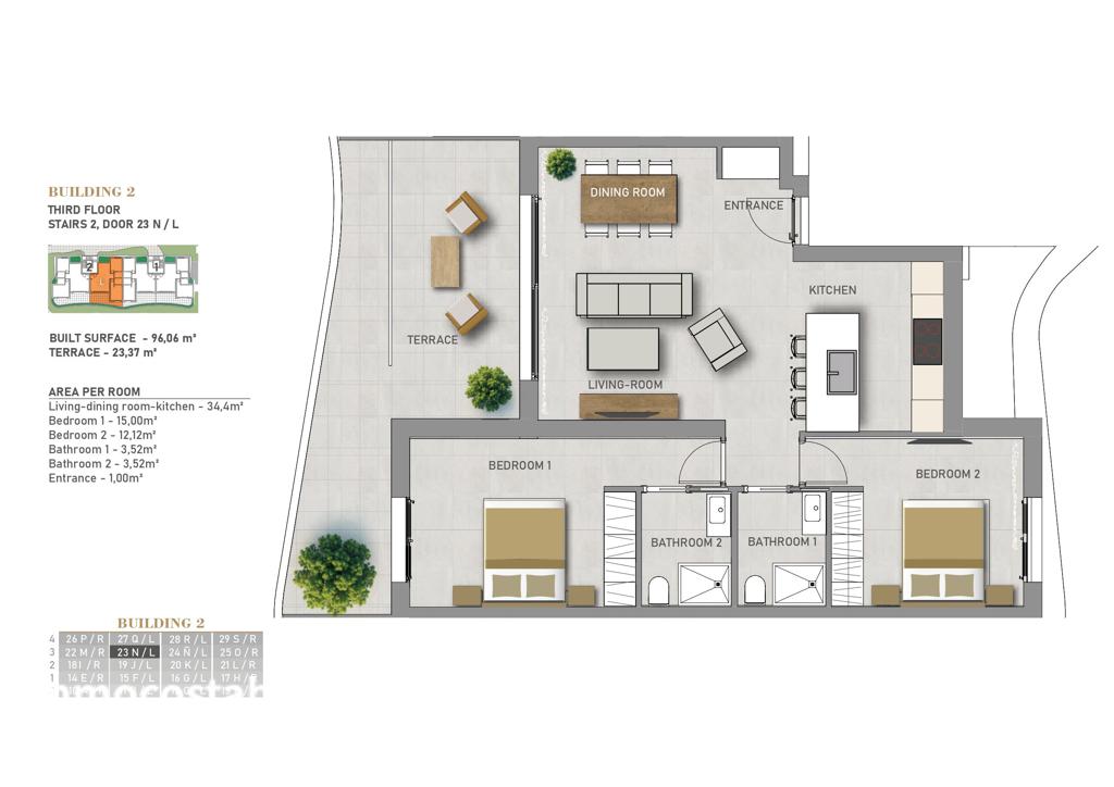 Apartment in Guardamar del Segura, 96 m², 319,000 €, photo 10, listing 29810816