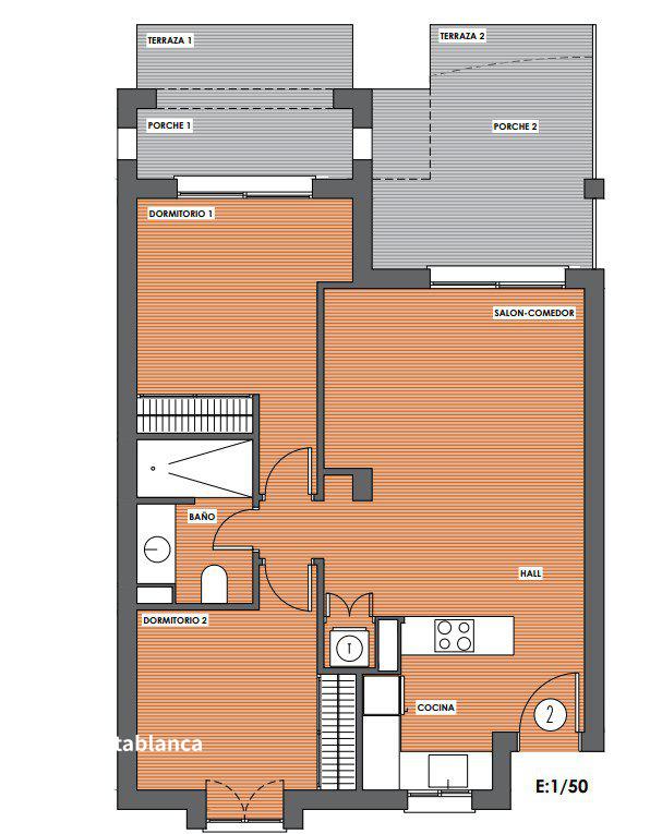 Apartment in Denia, 88 m², 302,000 €, photo 7, listing 70341056