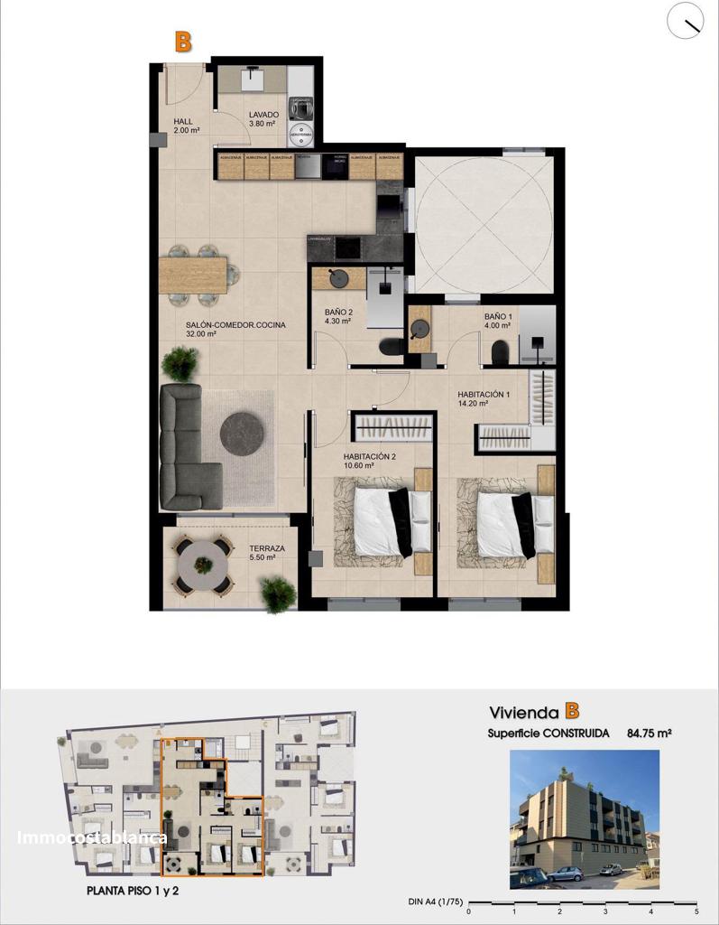 Apartment in Catral, 84 m², 207,000 €, photo 7, listing 52945216