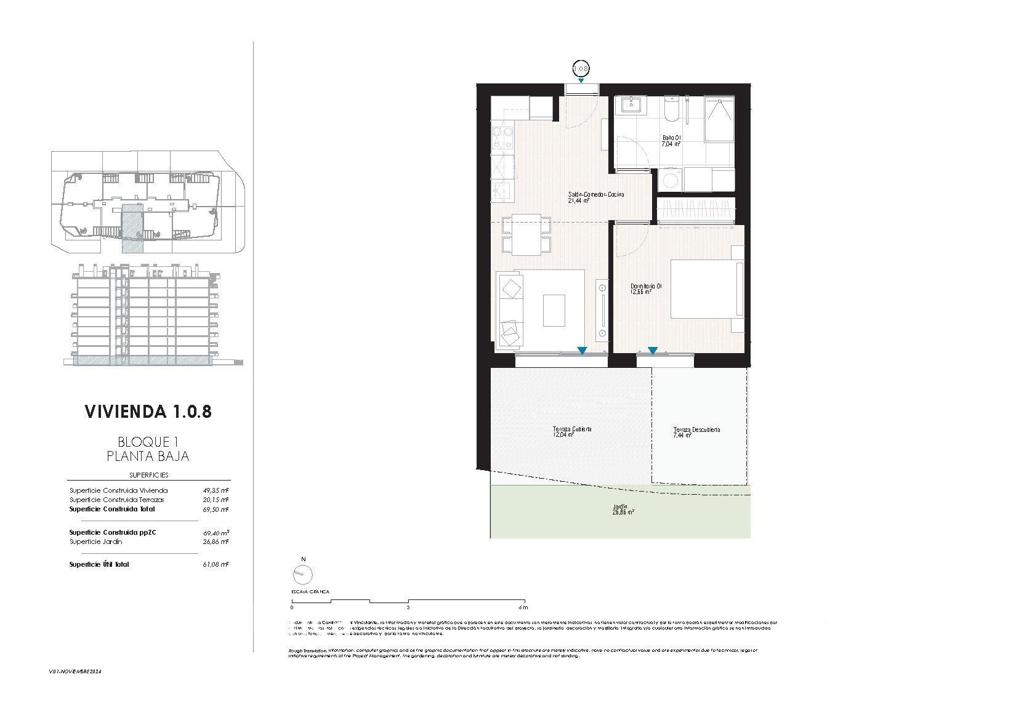 Apartment in Villajoyosa, 69 m², 390,000 €, photo 2, listing 31263536