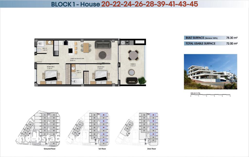Apartment in La Marina, 78 m², 246,000 €, photo 4, listing 41439536