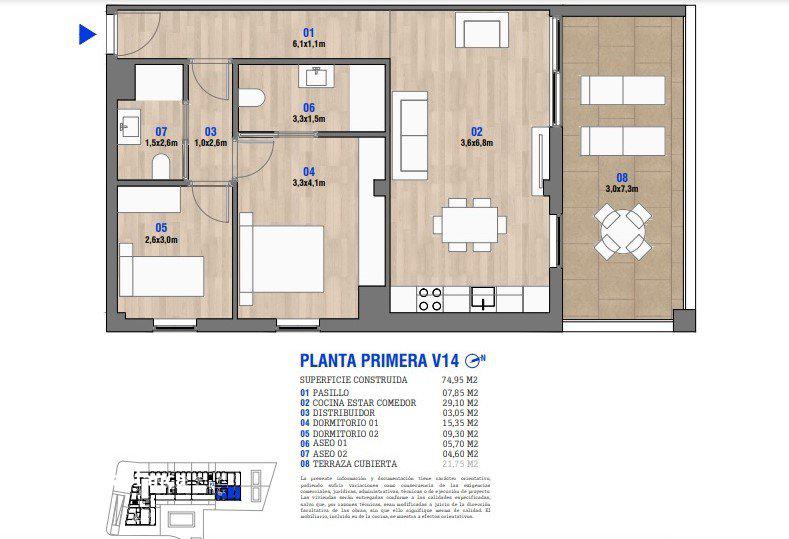 Apartment in Javea (Xabia), 75 m², 490,000 €, photo 7, listing 34828176