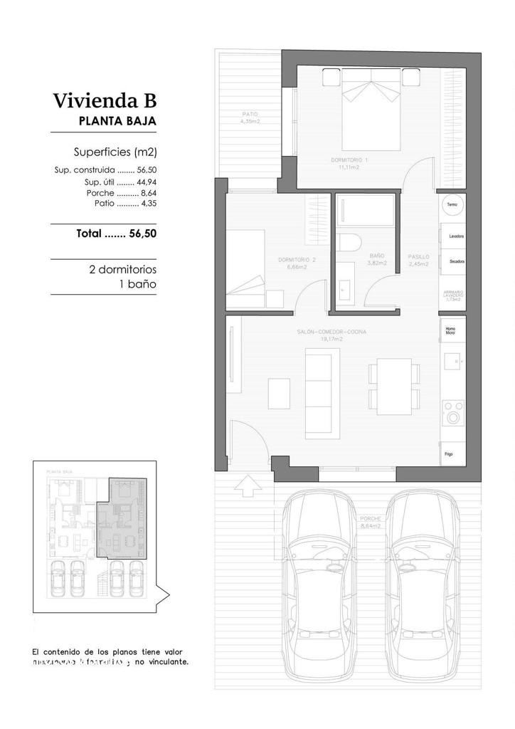 Apartment in Benejuzar, 56 m², 131,000 €, photo 7, listing 73145216