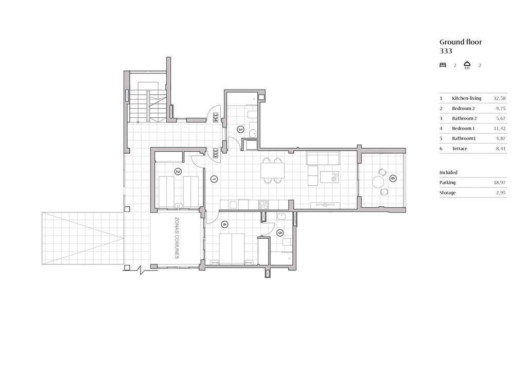 Apartment in Villamartin, 82 m², 215,000 €, photo 2, listing 7261056