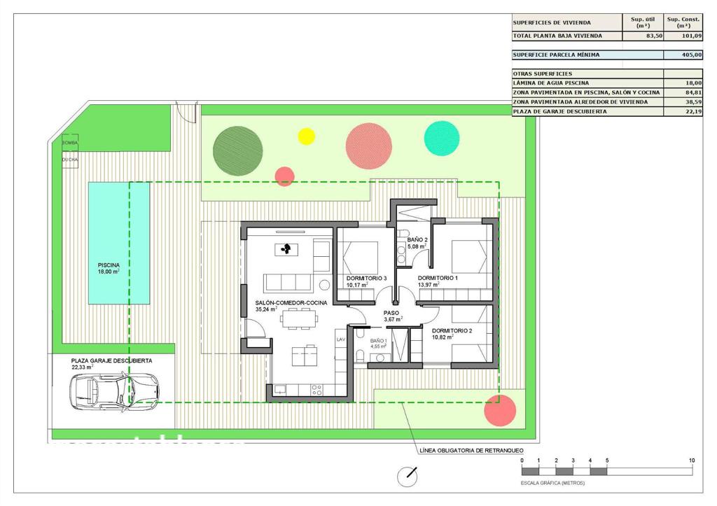 Villa in El Fondó de les Neus, 101 m², 333,000 €, photo 4, listing 1183536