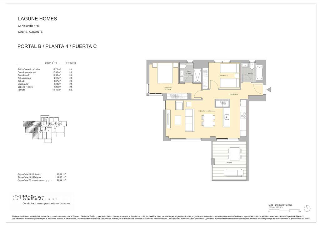 Apartment in Calpe, 96 m², 357,000 €, photo 2, listing 72908256