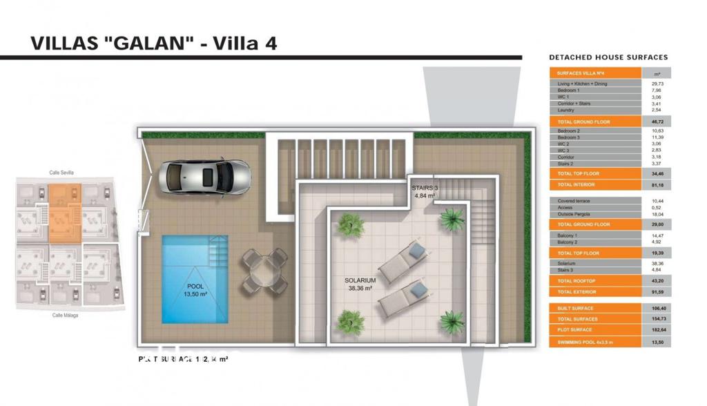 Villa in San Miguel de Salinas, 106 m², 365,000 €, photo 10, listing 17179128