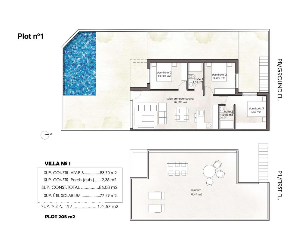 Villa in Pilar de la Horadada, 83 m², 480,000 €, photo 6, listing 6472416